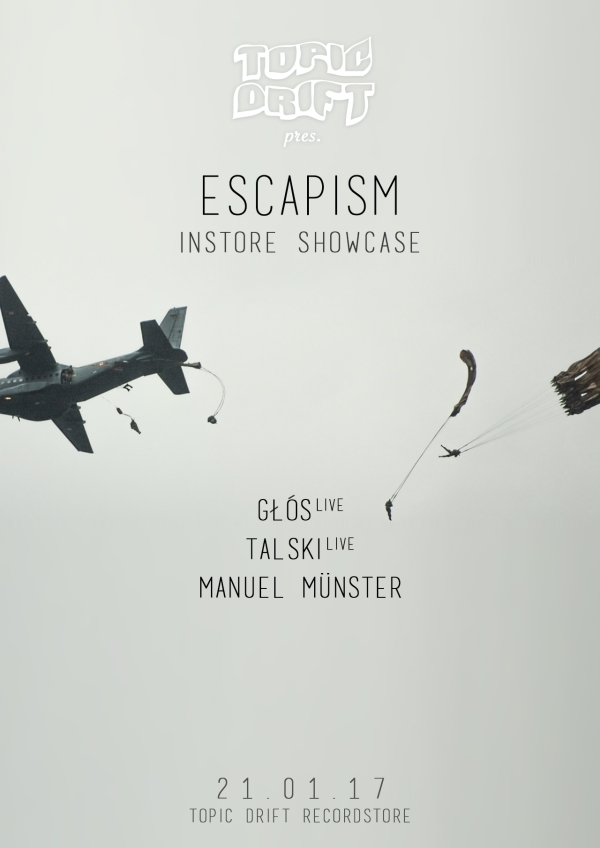 Escapism Showcase Topic Drift 2017